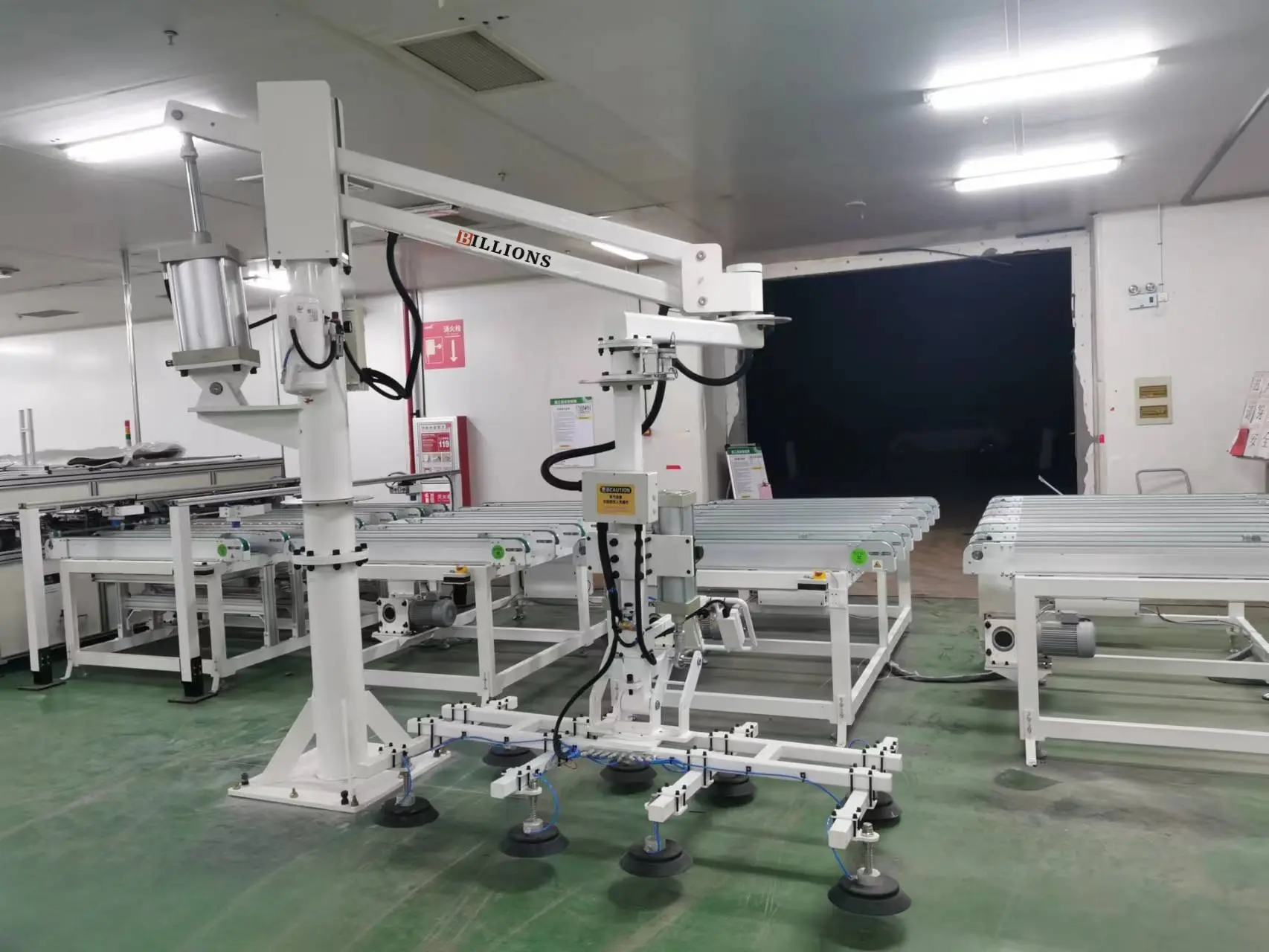 Automotive manufacturing application for BILLIONS Pneumatic Manipulator